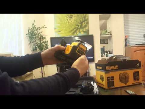 Dewalt DCE089D1G 10.8V Green Laser unboxing