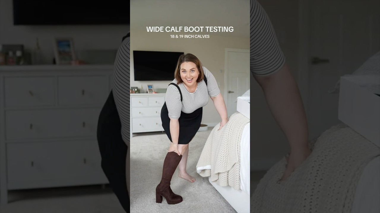 Do Steve Madden ‘Wide Calf’ Boots Actually Fit Wide Calves?! 18 & 19 inches  #plussize