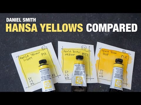 DS Hansa Yellows Compared