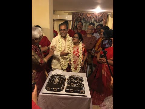 50th Anniversary Celebration of our parents, March 2021 at 6 Ballygunge Place, Salt Lake, Kolkata