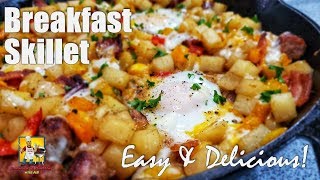 Breakfast Skillet Recipe | Brunch Ideas | #BreakfastwithAB