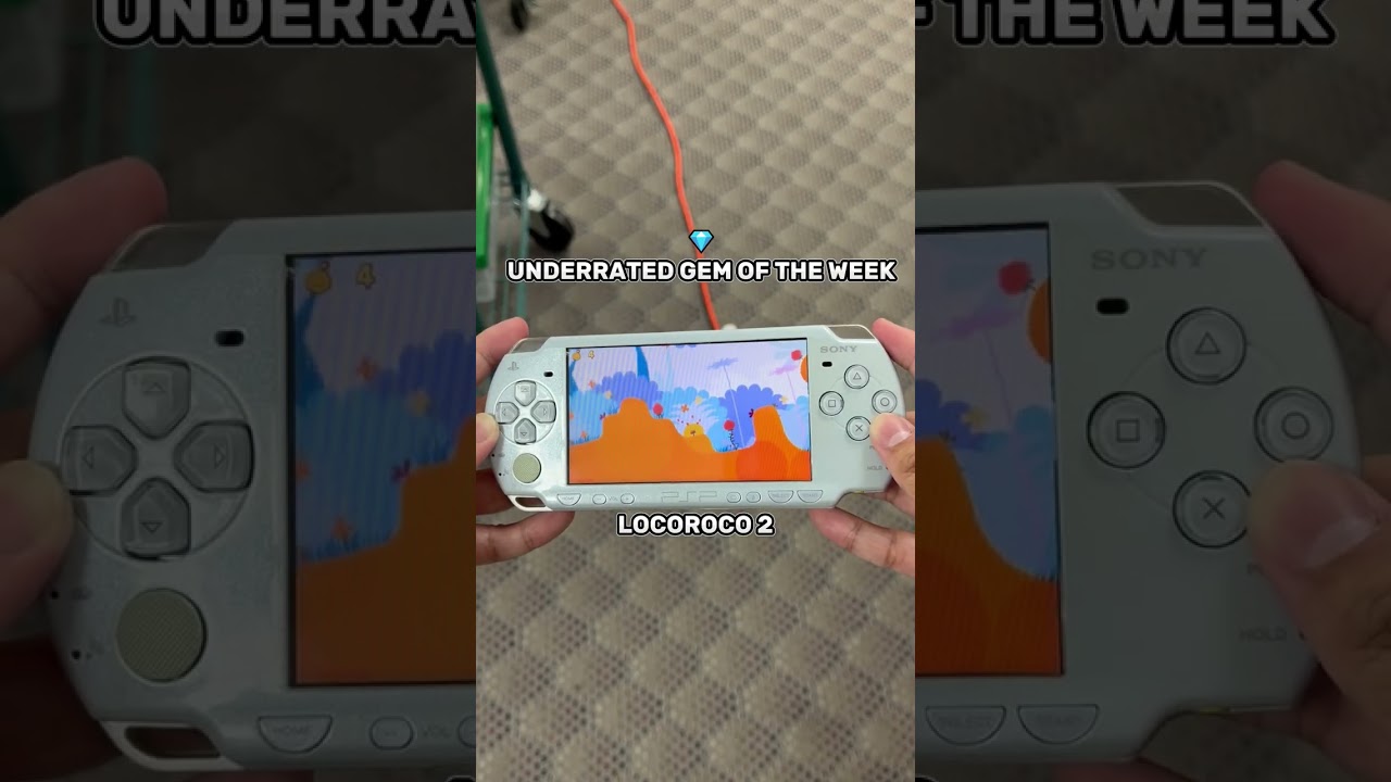 💎 Underrated PSP Gem: LocoRoco 2 🎨