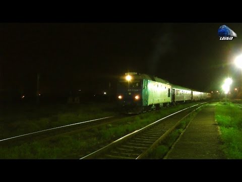 Trenurile Serii in Gara Oradea Est - Evening Trains in Oradea Est Station - 18 September 2015