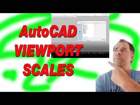AutoCAD Viewport Scales