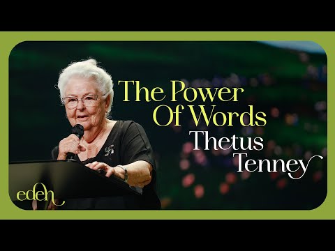 The Amazing Power of Words | Thetus Tenney | Divine Conference