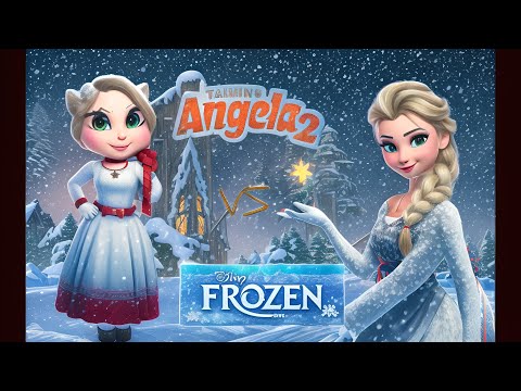 Frozen Elsa❄️ | My Talking Angela 2 | Tomaus | Makeover