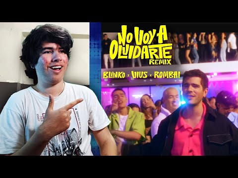 Reacción a "No Voy a Olvidarte Remix" de BLANKO, VIUS y ROMBAI
