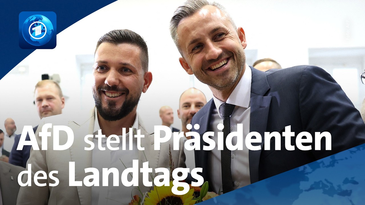 Große Bühne für AfD: Erster Landtag in Sachsen-Anhalt  | 🌍 tagesschau24 Top-Thema, 6.10.2026
