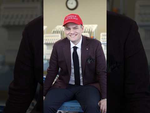 'Canada is not for sale' hats respond to Trump's '51st state' plan | AFP #shorts