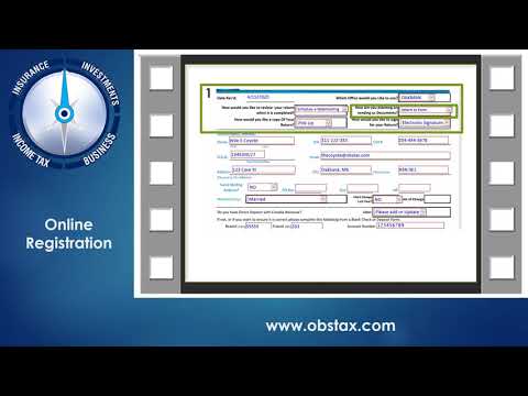 Client Registration Form Overview