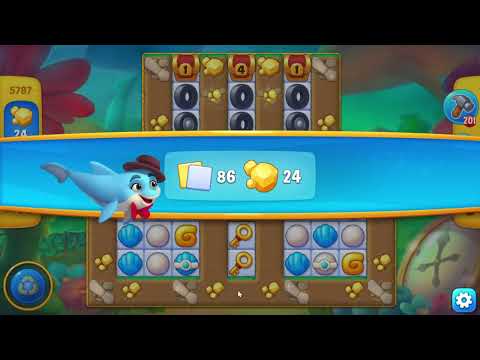 Fishdom 5787 Level - 18 moves - NO BooSTERS