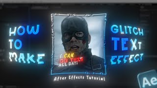 How to Make Glitch Text in After Effects thumbnail