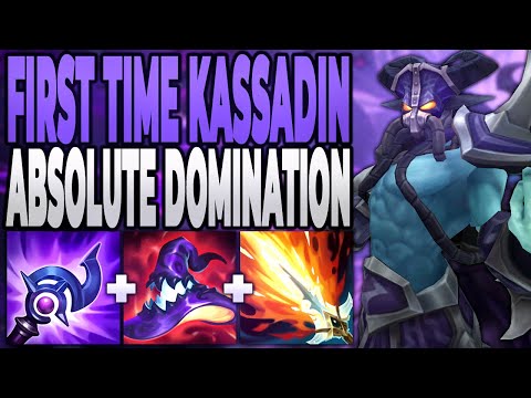 PRO MID LANER DESTROYS WITH FIRST TIME KASSADIN | Wild Rift 3.3a Kassadin Mid Gameplay