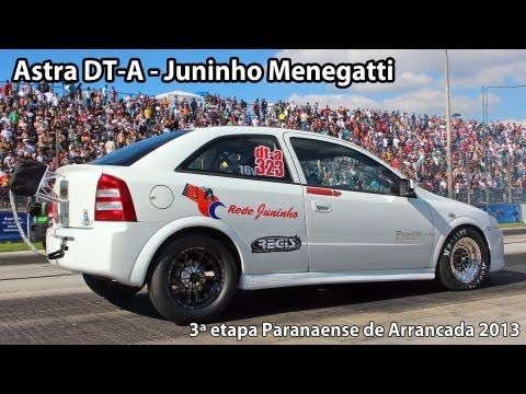 Astra turbo DT-A Juninho Menegatti - 3ª etapa Paranaense de Arrancada 2013