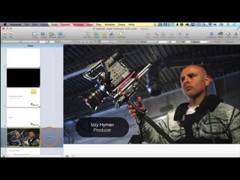 Use Final Cut Pro X with Keynote to Make Videos from Slides - Izzy Video 227