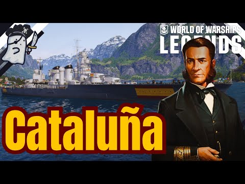 FIRST LOOK at CATALUNA! || World of Warships: Legends