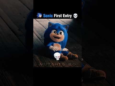 Sonic First Entry 💀🔥 | Sonic the hedgehog #sonic #shorts #sonic3 #shortvideo #trending #short