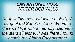 Jerry Lee Lewis - San Antonio Rose Lyrics