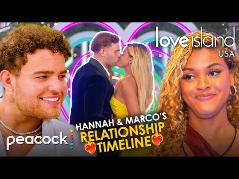 Hannah and Marco Falling HARD For Each Other | Love Island USA on Peacock