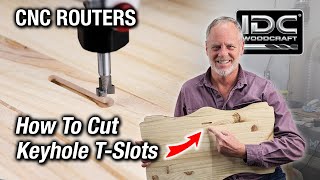 How To Design/Make Keyhole Slots (T-slots) for CNC Router Projects - Garrett Fromme