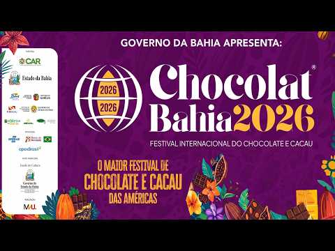 2º Dia do Festival do Chocolate e Cacau em Ilhéus BA - 24/07/2026