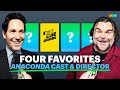 Four Favorites with Paul Rudd, Jack Black, Selton Mello and Tom Gormican