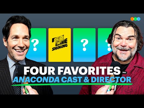 Four Favorites with Paul Rudd, Jack Black, Selton Mello and Tom Gormican