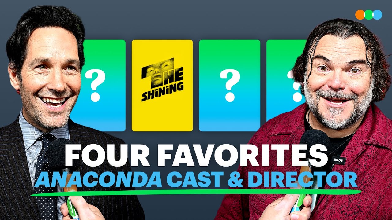 Four Favorites with Paul Rudd, Jack Black, Selton Mello and Tom Gormican