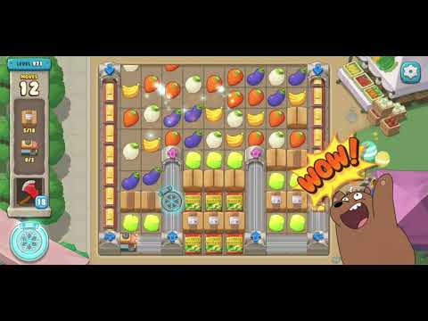 We Bare Bears Match3 Repairs Level 971 - No Boosters