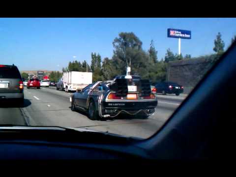 the delorian from back to the future