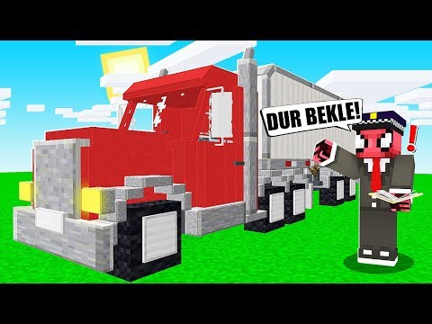 FAKİR KÖYDE TIR KONTROLÜ YAPTI! 😱 - Minecraft