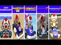 Evolution Of Toad 1st Place Animations In Mario Kart Games 1992 2024