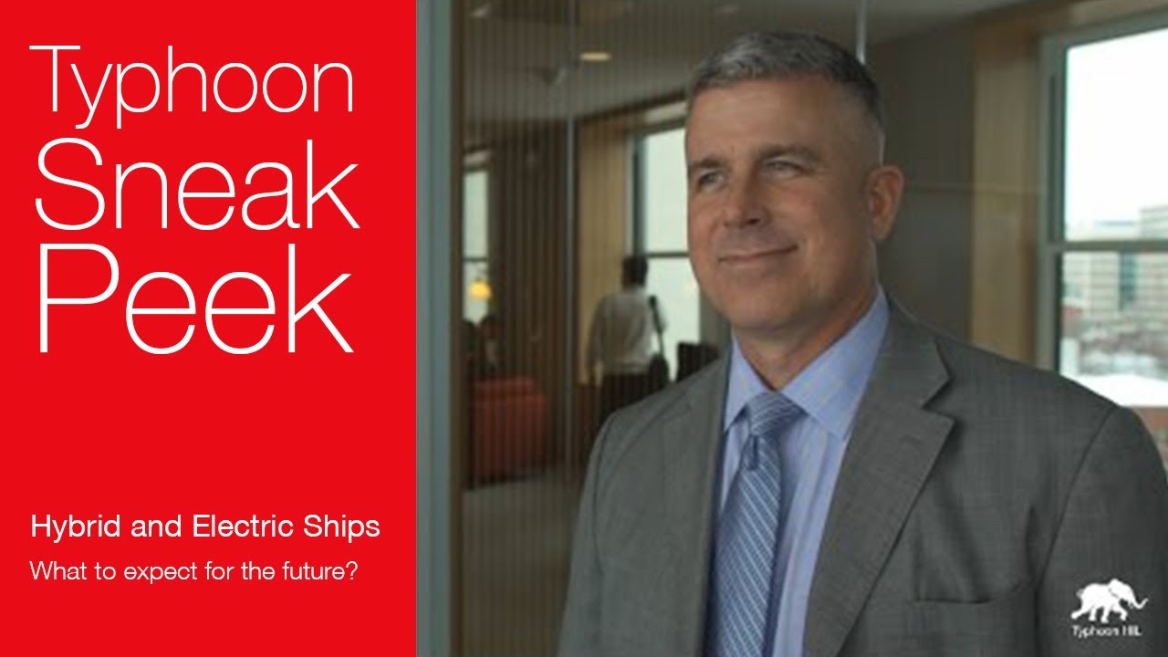The navies of the world are going to all electric ships | Interview with Matt Baker