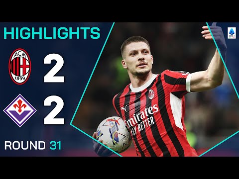 MILAN-FIORENTINA 2-2 | HIGHLIGHTS | Milan Fight Back From Two Down To Draw | Serie A 2024/25