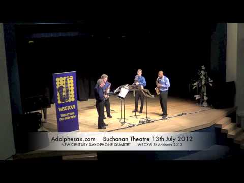 WSCXVI NEW CENTURY SAXOPHONE QUARTET   May, June, July by Michael Torke