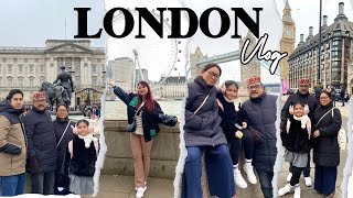 London Vlog | Mummy daddy visiting first time | India to London