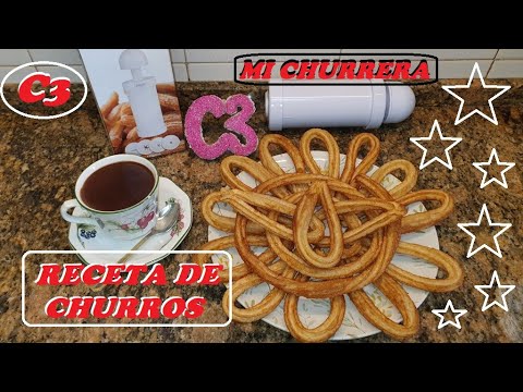 MI NUEVA CHURRERA (DOMESTICA) Y COMO SE HACEN LOS CHURROS FACILMENTE