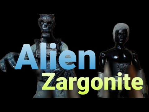 Action man custom Zargonite and Alien