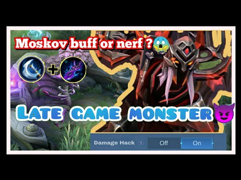 Sidelane Moskov Legendary Gameplay! Gold lane lategame monster😈🔥@MobaZane1 @Teamgosu