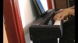 Abba: Gimme, Gimme, Gimme on piano