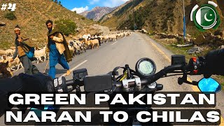 Unreal RIDE from Naran to Chilas & How to Dodge a MILITARY ESCORT - Pakistan Moto vlog EP4