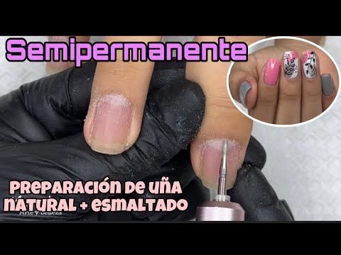 Aplicación de SEMIPERMANENTE  PASO A PASO #semipermanente