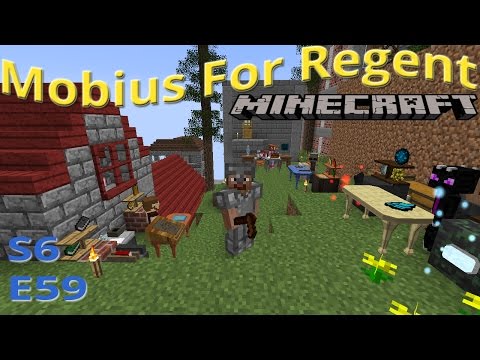 Mobius For Resent: S6 Ep59 - Chromaticraft Secret Burrows and Town Market - FTB Infinity plus