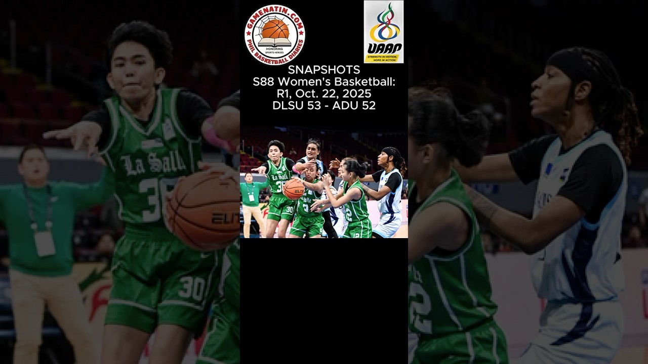 Snapshots: Women's Basketball - DLSU 53 - Adamson 52