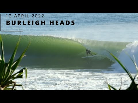 Surfing Perfect Gold Coast Waves - Tuesday 12 April 2022