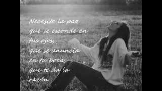 La paz de tus ojos lyrics- La Oreja de Vangogh