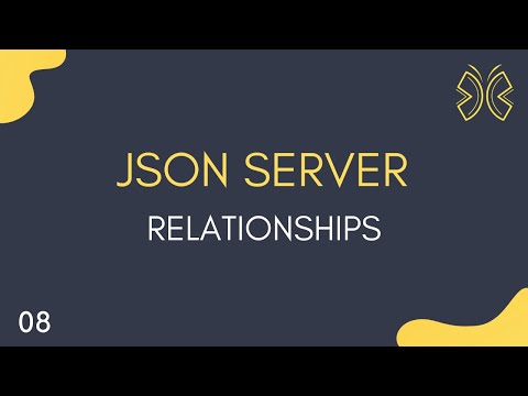 JSON Server Tutorial 8 Relationships