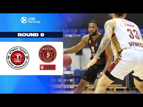 Hapoel Midtown Jerusalem - Umana Reyer Venice | Round 9 | EuroCup Basketball 2025-26