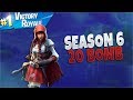 Fortnite Season 6: Solo 20 Kill WIN! - Fortnite Battle Royale Update