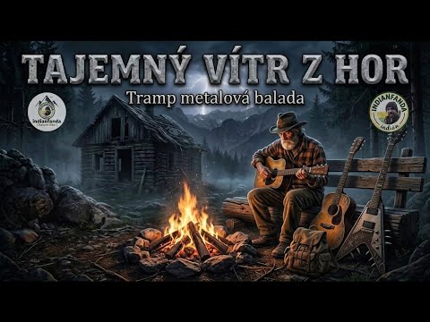 Indianfanda - Tajemný vítr z hor (Official Lyric Video) ???? Trampmetal | Indi